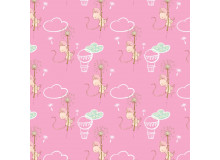 Bio Jersey Lillestoff - Mäusehimmel rosa